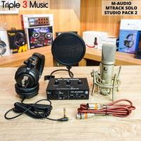 Gambar M-AUDIO MTrack Solo Studio Pack Paket recording dari sudhi moro undefined 1 Tokopedia