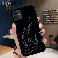 Gambar Abstract Line Sexy Couple Body Phone Case For iPhone 11 12 13 14 Pro dari GlosirAmangUnyanStroree55 undefined 2 Tokopedia