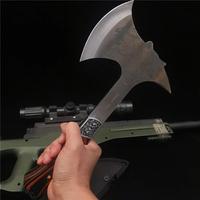 Gambar Axe, Outdoor Survival Battle Axe, Hunting Knife, Bone Chopper, Fire dari AminganSetoree undefined 3 Tokopedia