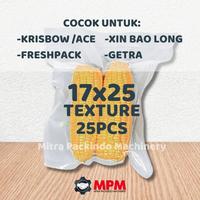Gambar Plastik Vacum Emboss 17x25cm Vacuum Embos / Vacum Embossed 17 x 25 cm - 25pcsBulatPromo dari Mitra Packindo Machinery undefined 1 Tokopedia