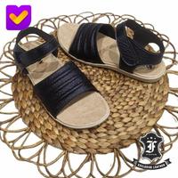 Gambar Sepatu sandal kulit sapi asli untuk wanita asli garut tali prepet - Cokelat, 36 dari Frians Leather Company undefined 1 Tokopedia
