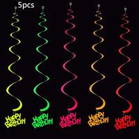 Gambar Neon Party Supplies Set Glow in the Dark Birthday Banner with UV dari Achilles Stores undefined 3 Tokopedia