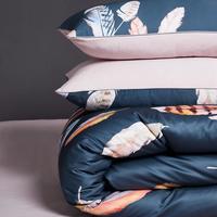 Gambar Luxury Egyptian cotton bedding set feather print design duvet cover dari BRONWEN undefined 2 Tokopedia
