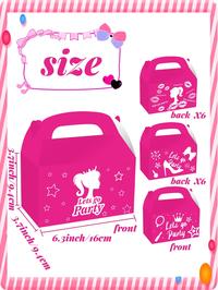 Gambar 12 PCS Let's Go Party Supplies Pink Candy Boxes Let's Go Party Gift dari Salam Jaya Store24 undefined 3 Tokopedia