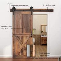 Gambar Cabinet Sliding Ban Door Hardware Cabinet Kit Top Mounted Hanging dari yokel undefined 5 Tokopedia