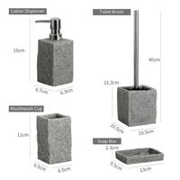 Gambar Bathroom Accessories Single Imitati Granite Iiquid Soap Dispenser dari yokel undefined 3 Tokopedia