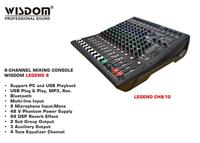Gambar Wisdom Legend 8 8-Channel Mixer Wisdom with Efek Wisdom Legend8 dari Musik Sound System undefined 1 Tokopedia
