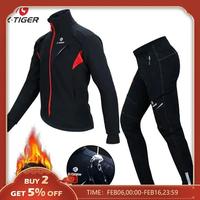 Gambar X-TIGER Cycling Jersey Winter Thermal Fleece Men's Bicycles Clothing dari tikastoreq undefined 1 Tokopedia