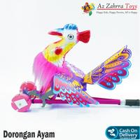 Gambar mainan anak tradisional dorongan ayam jago besar bunyi t gudyko 7120nv dari HUDASAHLA undefined 3 Tokopedia