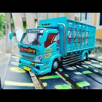 Gambar MINIATUR TRUK OLENG KAYU ASLI BONUS TERPAL, MINIATUR TRUK, MINIATUR dari TOYSKING. undefined 5 Tokopedia