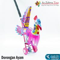 Gambar mainan anak tradisional dorongan ayam jago besar bunyi t gudyko 7120nv dari HUDASAHLA undefined 1 Tokopedia