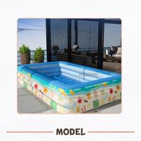 Gambar PROMO Minimi Kolam Renang Jumbo 2 Meter Kolam Mandi Anak Alas - 150cm dari TOYSKING. undefined 4 Tokopedia