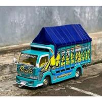 Gambar MINIATUR TRUK OLENG KAYU ASLI BONUS TERPAL, MINIATUR TRUK, MINIATUR dari TOYSKING. undefined 1 Tokopedia