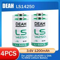 Gambar 1-10pcs 3.6V 14250 LS14250 TL-5902 1/2AA ER14250 Battery For PLC Elect dari HunnieanStore undefined 2 Tokopedia