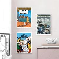 Gambar 1Pc Animation Ttintins Adventure Poster Stickers Art Wall Murals dari Gema Digital undefined 5 Tokopedia