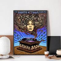 Gambar Erykah Badu Poster Kraft Club Bar Paper Vintage Poster Wall Art F dari Gema Digital undefined 5 Tokopedia