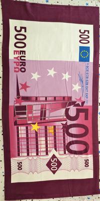 Gambar 100 500 200 EURO Dollar Design Bath Towel Microfiber Printing dari Heath Store undefined 1 Tokopedia