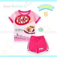 Gambar Baju Anak Perempuan Jw 275 Setelan Import Premium Hit Pants Kit-Kat dari dedejaka undefined 2 Tokopedia