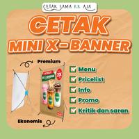 Gambar Terlaris! [FREE KAKI] CETAK X-BANNER 60 X 160 CM TERMURAH ANTI AIR dari WND SOUVENIR undefined 2 Tokopedia