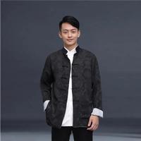 Gambar Tang Suit Traditional Chinese Clothing for Men Shirt Jacket Double dari Collazo Market undefined 3 Tokopedia