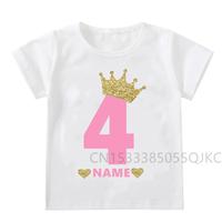 Gambar Baby Kids Crown Numbers T Shirts Custom Boys Girls Clothing Perso dari Tasty Paradis undefined 3 Tokopedia