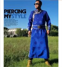 Gambar New Mongolian Robe Men's Mongolian and Korean Traditional Clothing dari Collazo Market undefined 3 Tokopedia