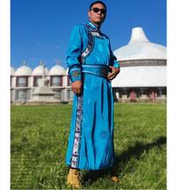 Gambar New Mongolian Robe Men's Mongolian and Korean Traditional Clothing dari Collazo Market undefined 2 Tokopedia