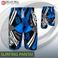 Gambar CELANA PENDEK SURFING,CELANA PANTAI S9F4 Celana Pendek Pria tebal nyam dari madinawear undefined 2 Tokopedia