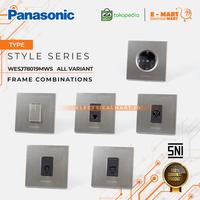 Gambar PANASONIC Saklar Tunggal Kecil Silver Glow In The Dark dari Electricalmart ID undefined 2 Tokopedia