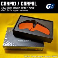 Gambar New Produk Carpio Carpal Silicone Mouse Wrist Rest Pad Palm Support - Hitam dari Cimung_store. undefined 2 Tokopedia