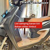 Gambar Motopad27 Stiker Timbul 3D List samping Honda Stylo 160 sticker resin - Putih dari Motoin.acc undefined 4 Tokopedia