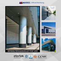 Gambar Marks ACP PVDF Exterior 4 mm Solid dari Marks Bandung undefined 4 Tokopedia
