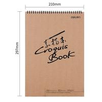 Gambar Sketch Book DELI / Buku Sketsa 60 Lembar A4 - 73634 dari TGJ just Deli undefined 3 Tokopedia