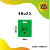 Gambar PE WARNA UK 15x22  isi 50pcs Kantong plastik motif thank you  viral dari BhebakuLan undefined 5 Tokopedia