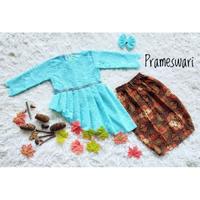 Gambar KEBAYA ANAK & DEWASA"'PRAMESWARI "' warna PEACH - 2-4 th dari QueenOutfit22 undefined 5 Tokopedia