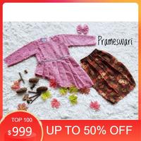 Gambar KEBAYA ANAK & DEWASA"'PRAMESWARI "' warna PEACH - 2-4 th dari QueenOutfit22 undefined 1 Tokopedia
