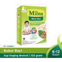 Gambar AP Milna Bubur Reguler 6+ 8+ 120gr MPASI Bayi dari AsifahStore undefined 3 Tokopedia