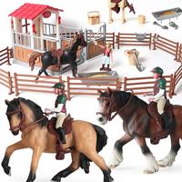 Gambar Simulation Equestrian Rider Horse Farm Animal Model Action dari Nite Owl Import Goods undefined 1 Tokopedia
