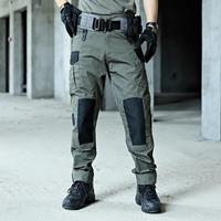 Gambar Cargo Pants Men 2023 Autumn New Plaid Wear-resistant Hunting Tactical dari GlamCharm undefined 5 Tokopedia