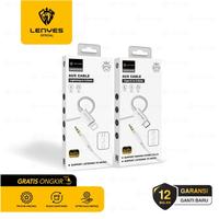 Gambar Lenyes AX106 Kabel Audio Converter Lightning ke 3.5mm Jack Putih Original Hi-Fi Garansi 12 Bulan untuk Speaker dan Audio Mobil Kualitas Suara Jernih dan Detail - Lightning dari Lenyes Official undefined 4 Tokopedia
