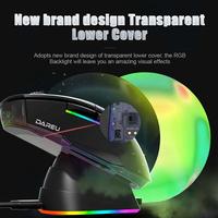 Gambar DAREU PC Gamer Mouse 12000DPI RGB Tri-mode Wireless Bluetooth Mic dari Glencerys undefined 2 Tokopedia