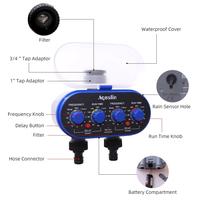 Gambar Ball Valve Electronic Two Outlet Four Dials Water Timer with Rain dari Zeonova undefined 4 Tokopedia