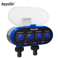 Gambar Ball Valve Electronic Two Outlet Four Dials Water Timer with Rain dari Zeonova undefined 2 Tokopedia
