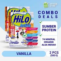 Gambar Twin Pack - HiLo Active Vanilla 500 gram - Susu Tinggi Kalsium Limited dari Syorbitol-e undefined 1 Tokopedia
