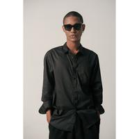 Gambar Larusso Kemeja Basic Tencel Panjang - Black M009 dari ferrland seller undefined 1 Tokopedia