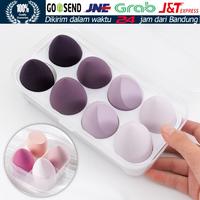 Gambar 8PCS Spons Beauty Blender Kering Dan Basah, Makeup Sponge Lucu - 4 in 1 dari FunToys711 undefined 1 Tokopedia