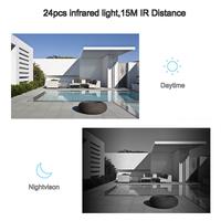 Gambar Hamrolte ONVIF IP Camera 2.8mm Lens Wide Angle 1080P Outdoor dari Kavila Store undefined 5 Tokopedia