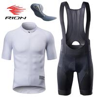 Gambar RION Man Cycling Maillot Jersey Set Bicycle Clothing MTB Shorts 2PCS dari DARVI STORES undefined 2 Tokopedia