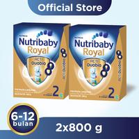 Gambar [Nael] Nutribaby Royal 2 Formula Bayi Bubuk 800 Gr X 2 dari Nimaelk undefined 1 Tokopedia