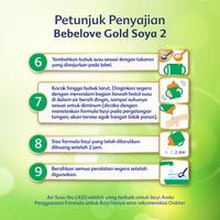 Gambar [Bine] Bebelove Gold Soya 2 Formula Soya Bayi Bubuk 360 Gr dari Bainne undefined 5 Tokopedia